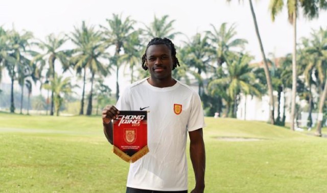 官方：重庆铜梁龙租借帕福斯前锋迪马塔